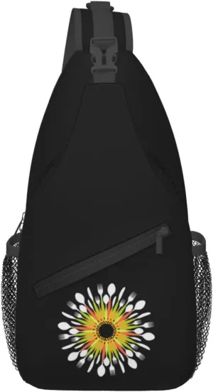 Decoration Crossbody Bags For Women Men Chest Backpack Gym Shoulder Bag Travel Outdoor Sports Casual Crossbody Bags