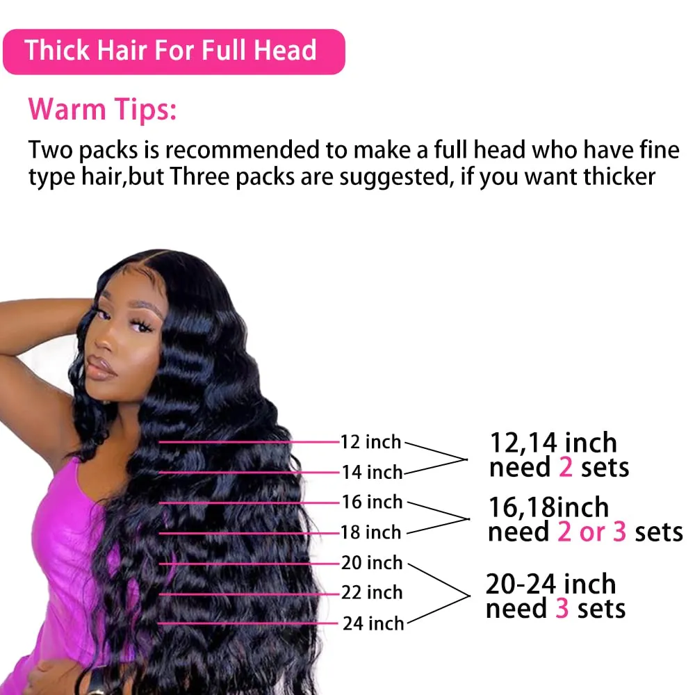 Deep Wave Clip in Hair Extensions Real Human Hair Brazilian Virgin Human Hair Clip in Extensions for Black Women 8Pcs Remy Hair with 18Clips 120g (16inch, Natural Black)