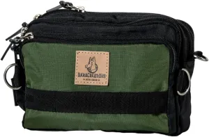 Dog Training Fanny Pack/Treat Bag with Removable Insulated Sleeve and Multiple Compartments, Color Black (Military Green)