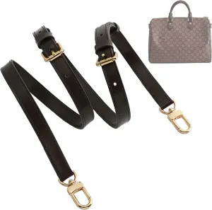 Doxo Vachetta Leather Replacement Crossbody Bag Strap,Fit for L Speedy 25 30 35 40 More