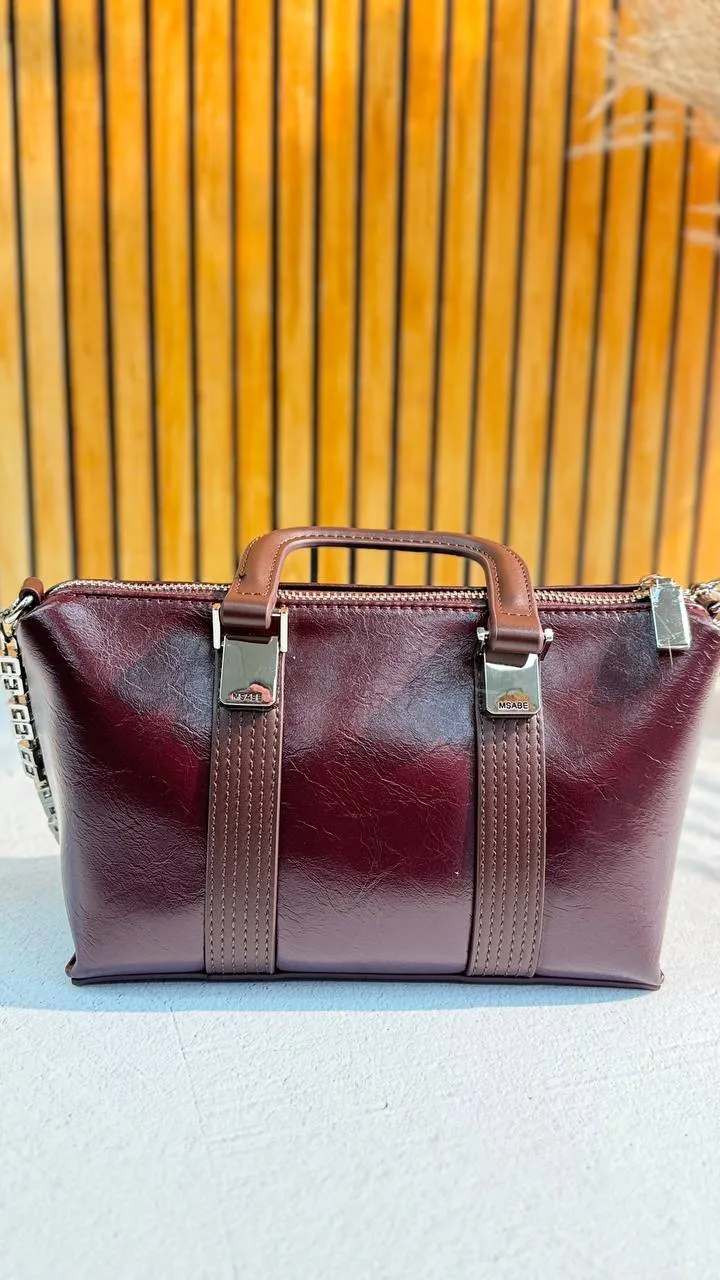 Elegant Statement: Premium Leather Handbag