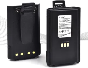elxjar (2-Pack) 7.4V 1600mAh LB-75L Replacement Battery for TYT TH-350 Tri-Band Two-Way Radio