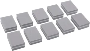Emery Boards Nail Care kit with Nail File Buffer, 50pcs/lot Double-Side Nail Art Buffer File Mini Gray Nail Sanding