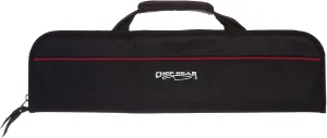 Ergo Chef 5 Pocket Chef Knife Case Roll Bag Bi-Fold (Black) Lightweight - Durable Nylon / Polyester Blend– Perfect for the Busy Traveling Chef