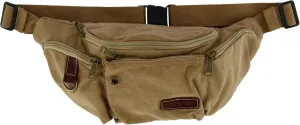 Eurosport Canvas Multi Pocket Crossbody Fanny Waist Pack