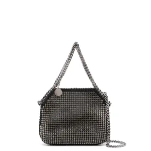 Falabella Evening Crystal All Over, Black