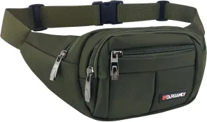 Fanny Pack for Men Women Fashionable Waist Bag for Hiking Running Traveling