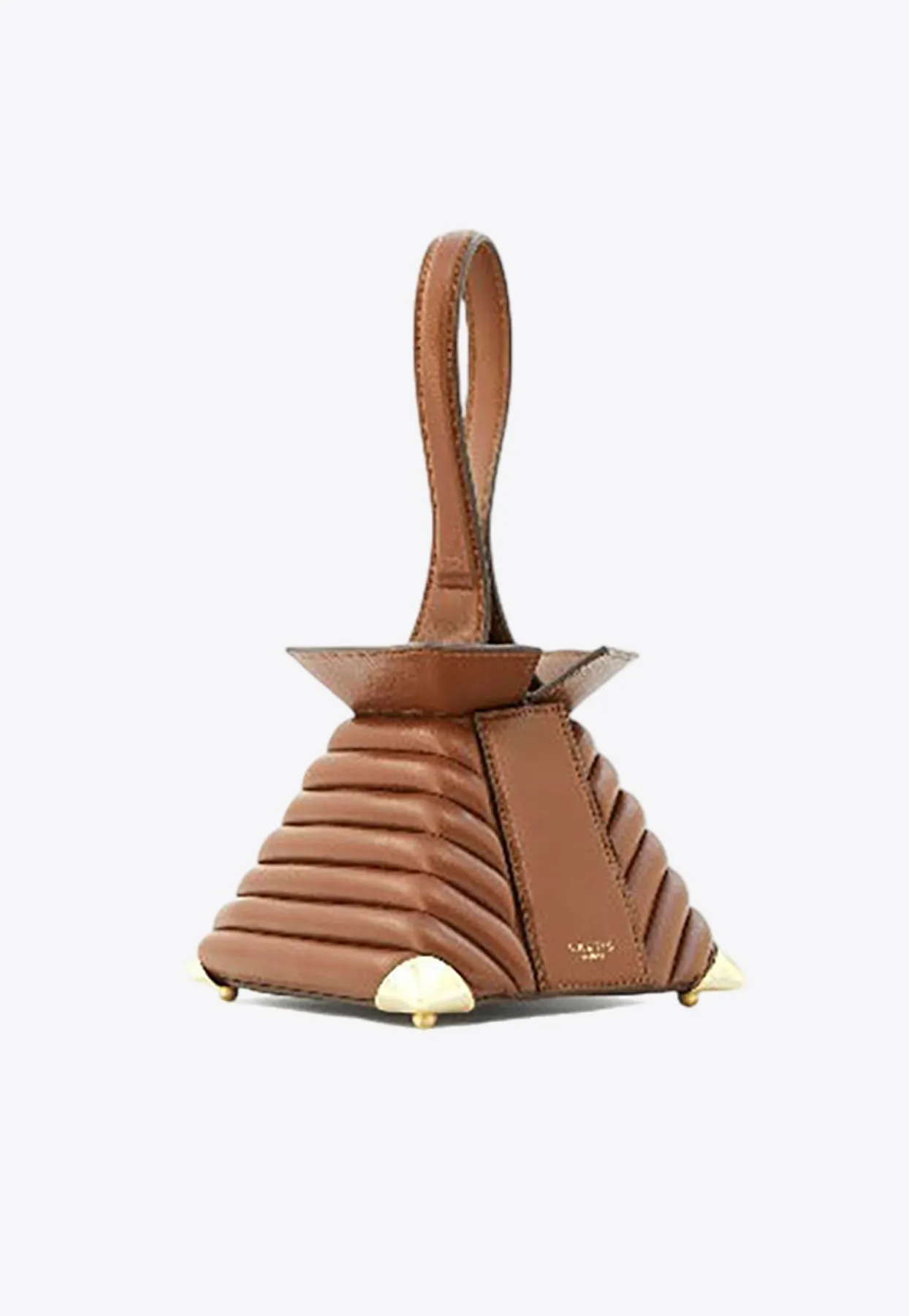 Farah Nappa Leather Top Handle Bag