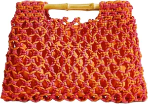 Floerns Women's Straw Bag Handle Beach Clutch Purse Hobo Handbag
