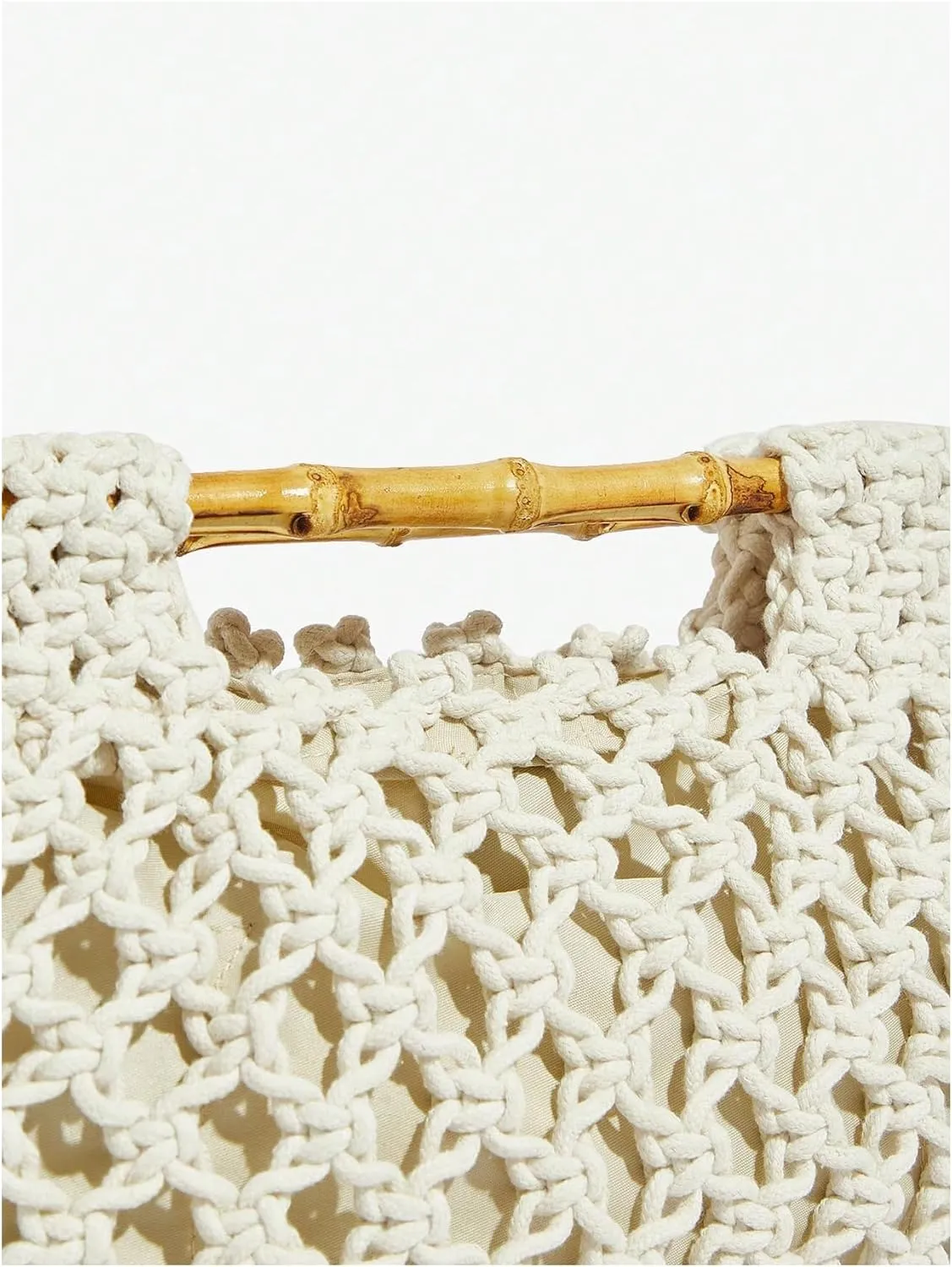 Floerns Women's Straw Bag Handle Beach Clutch Purse Hobo Handbag