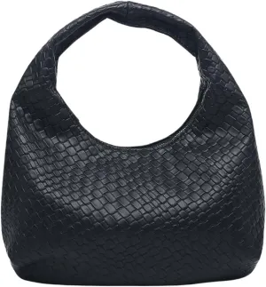 Floerns Women's Vintage Leather Tote Shoulder Handbag Top Handle Hobo Bag
