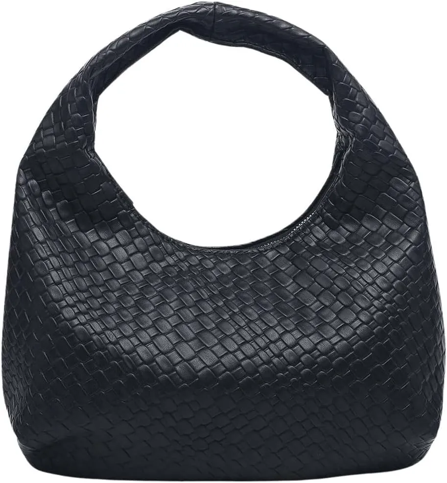 Floerns Women's Vintage Leather Tote Shoulder Handbag Top Handle Hobo Bag