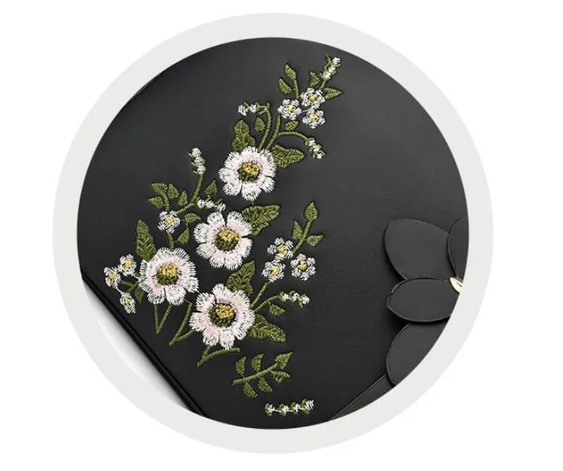 Flower Women Handbags Clear communication Shoulder Comprehensive assistance bags Messenger Bag Leather