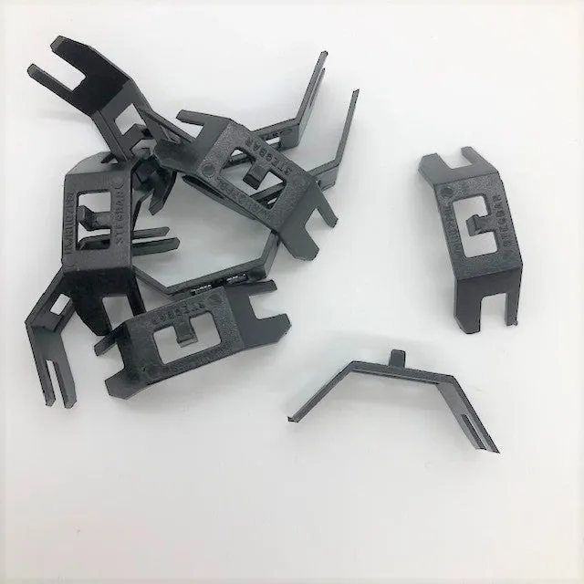 Flyscreen clips to suit Stegbar aluminium windows - sold in packs of 10