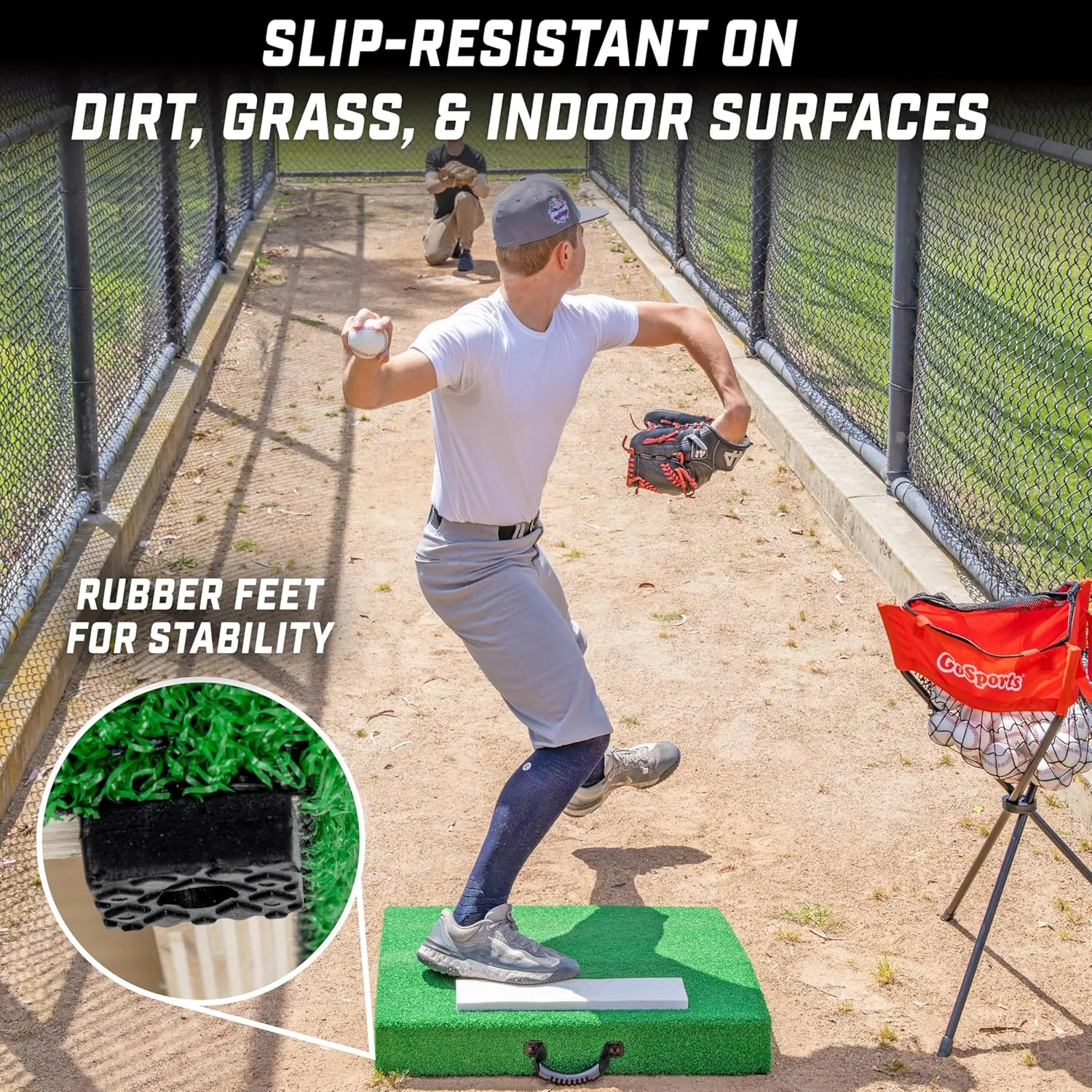 for 30 x Inch Pitching x 4 - Pitchers Bargain Portable 30 GoSports State-of-the-art Baseball Mound
