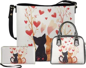FOR U DESIGNS Trending Purses and Handbags for Women Leather Crossbody Shoulder Tote Bag for Work Gym Travel Satchel Bags