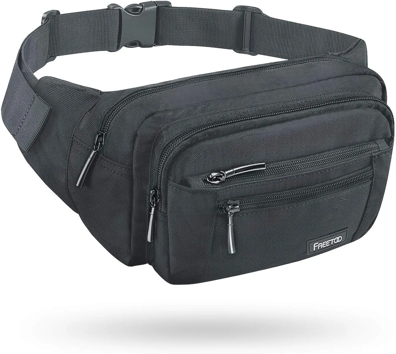 FREETOO Waist Pack Bag Fanny Pack for Men&Women Hip Bum Bag with Adjustable Strap for Outdoors Workout Traveling Casual Running Hiking Cycling