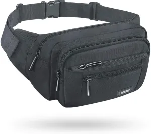 FREETOO Waist Pack Bag Fanny Pack for Men&Women Hip Bum Bag with Adjustable Strap for Outdoors Workout Traveling Casual Running Hiking Cycling
