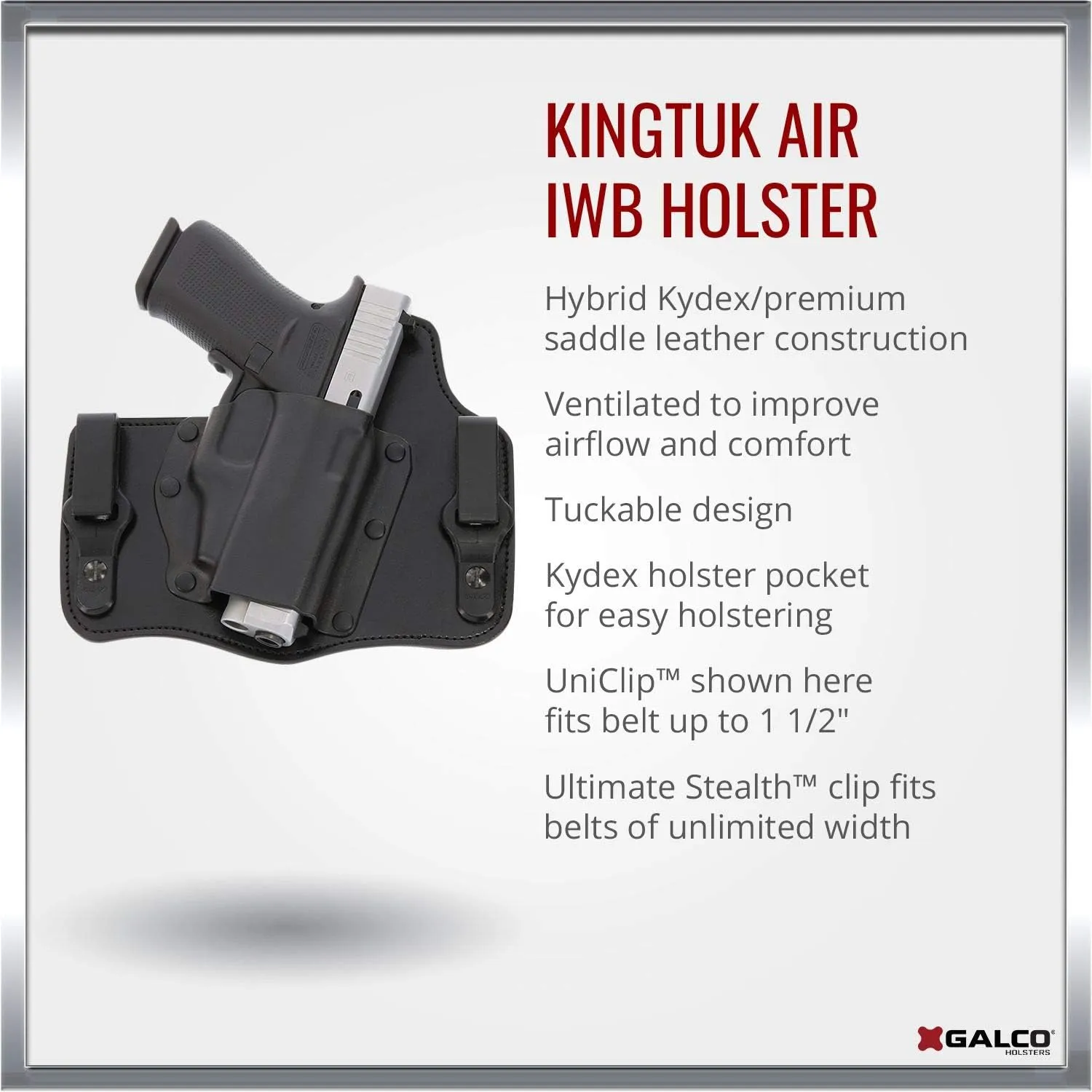 Galco kingtuk iwb Holster