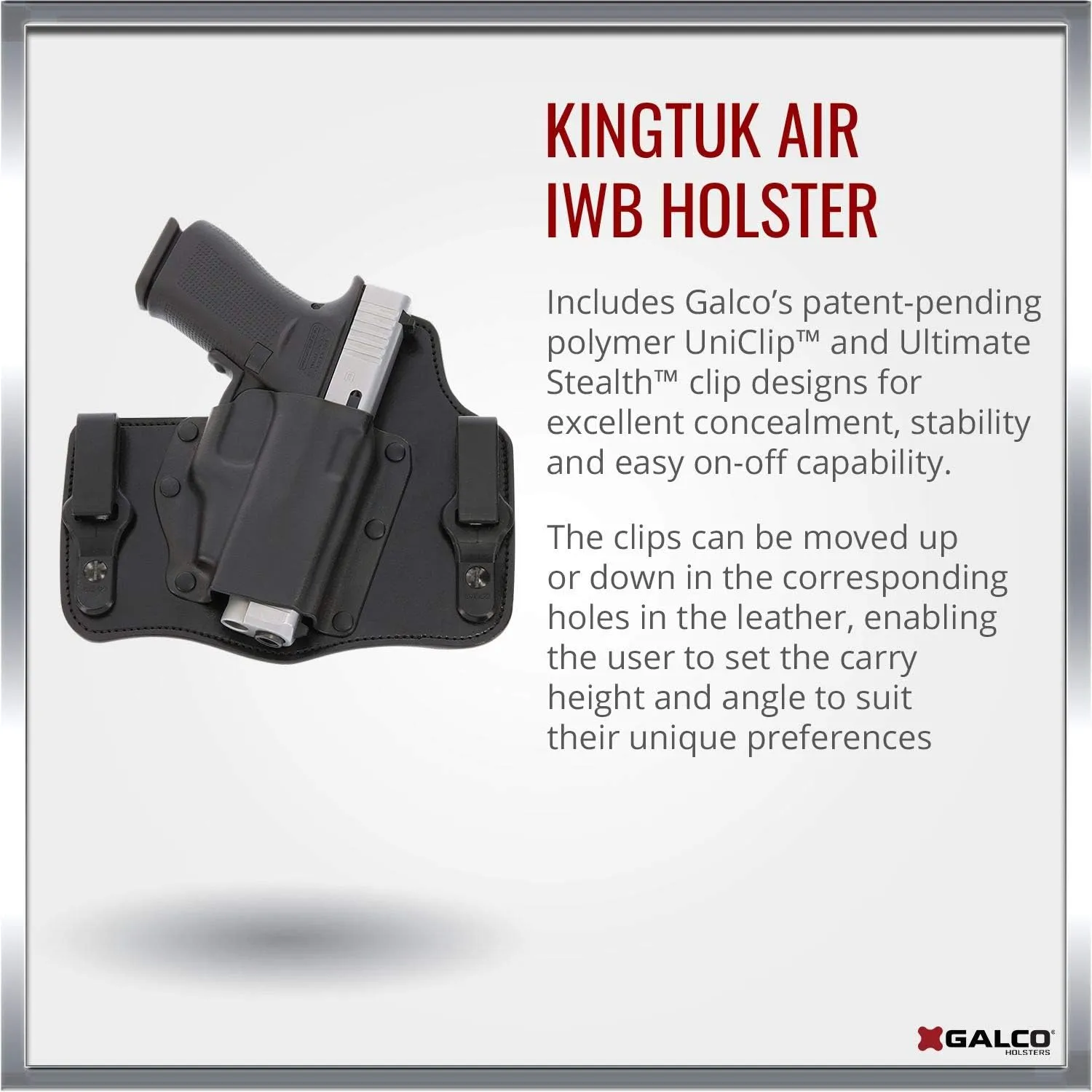 Galco kingtuk iwb Holster