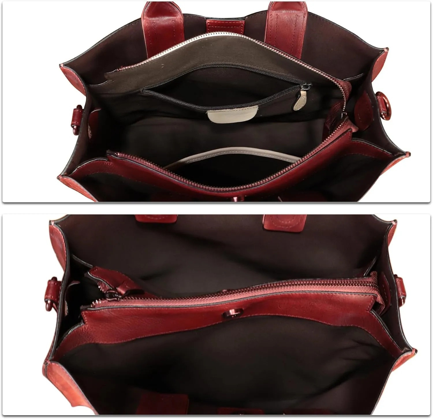 Genuine Leather Handbag for Women Hand Painted Leather Top Handle Bag Handmade Crossbody Purse Work Tote