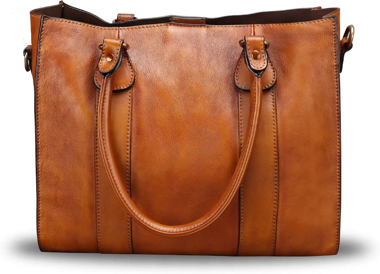 Genuine Leather Satchel Purses Handbags for Women Top Handle Shoulder Bags Lady Crossbody Tote Bag