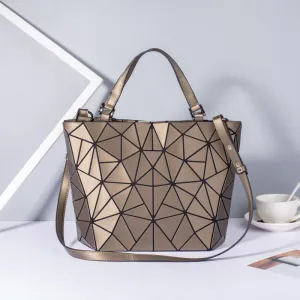 Geometric Bucket Shape Bag