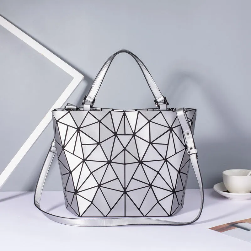 Geometric Bucket Shape Bag