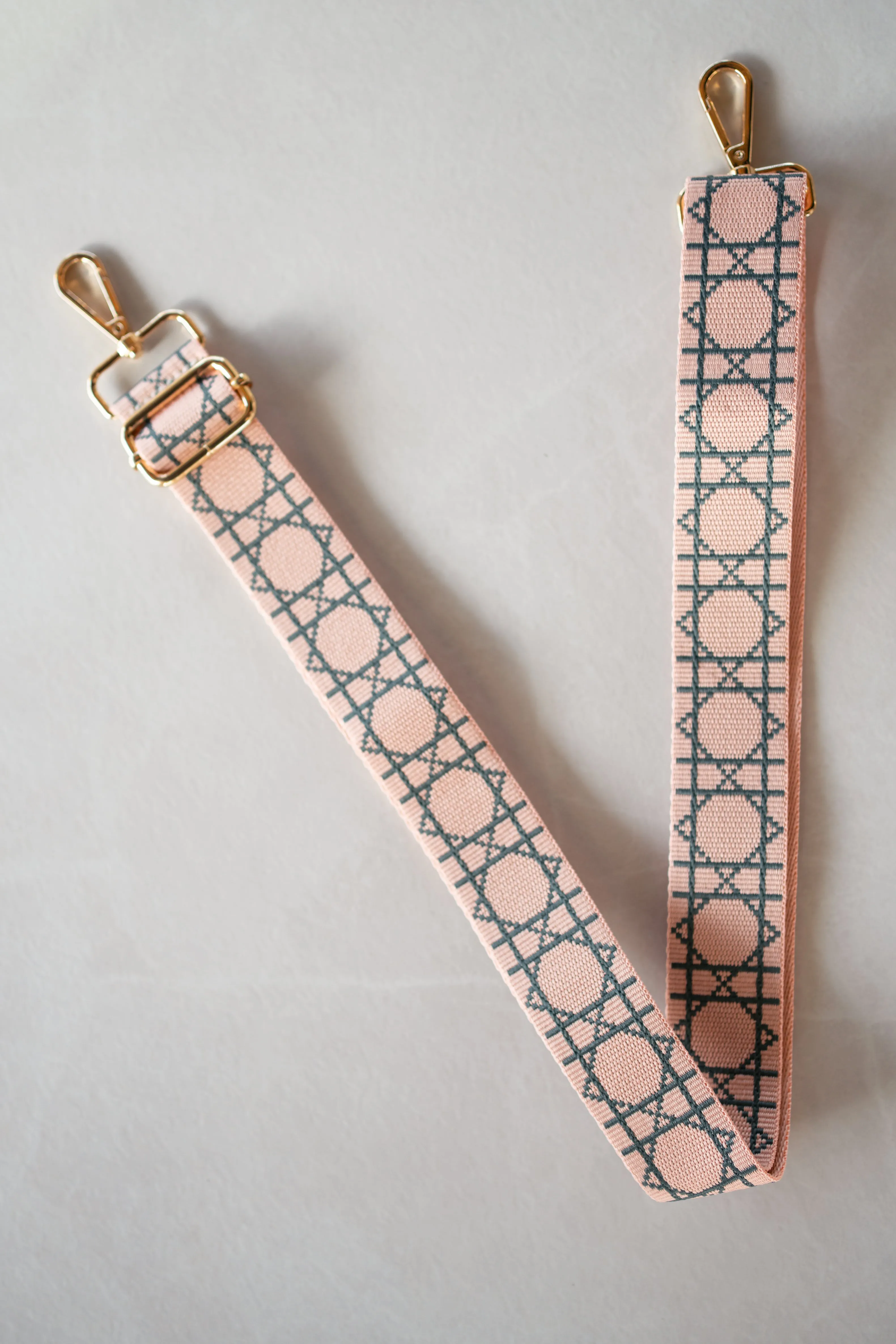 Geometric Crossbody Bag Strap