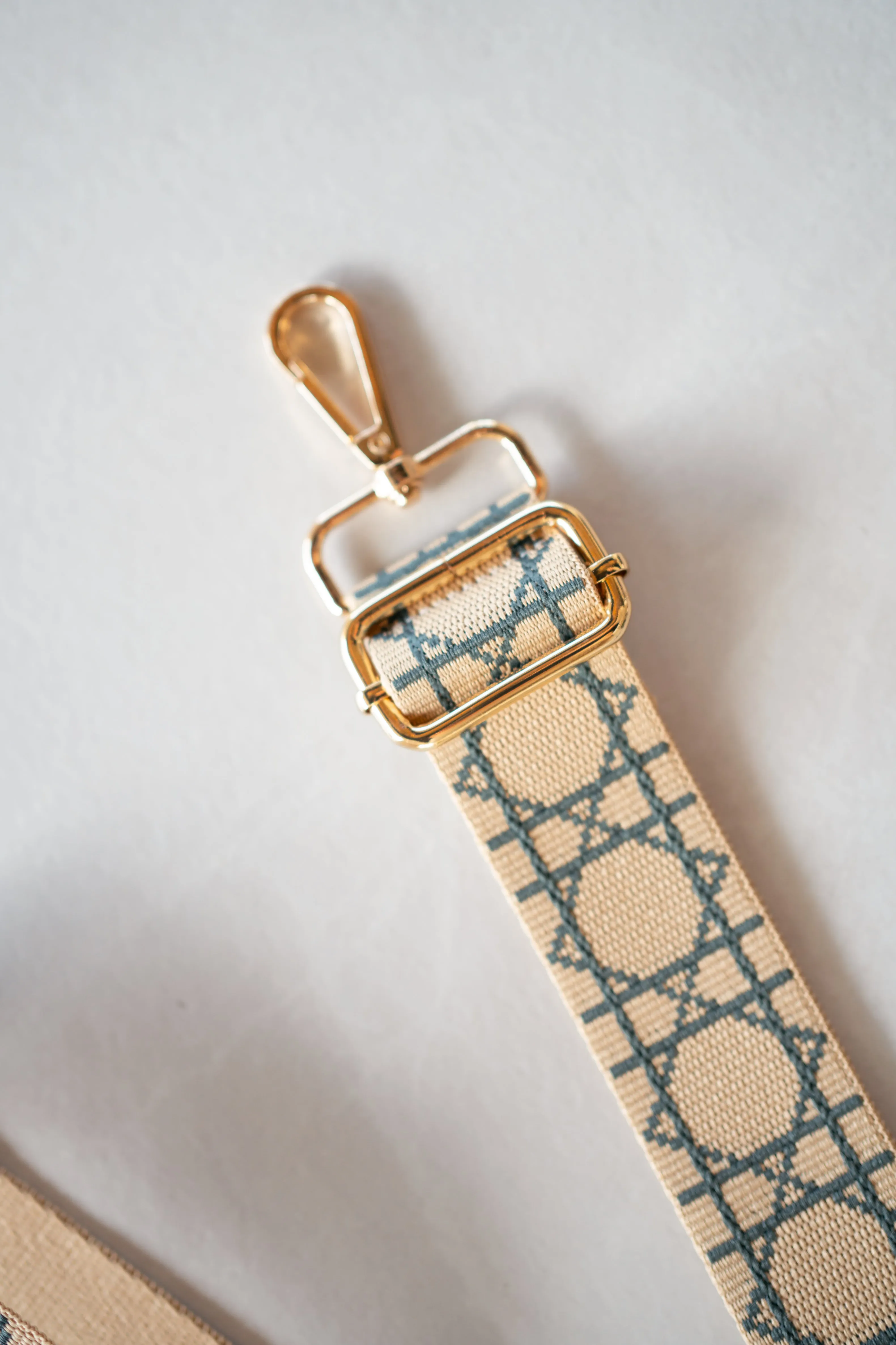 Geometric Crossbody Bag Strap
