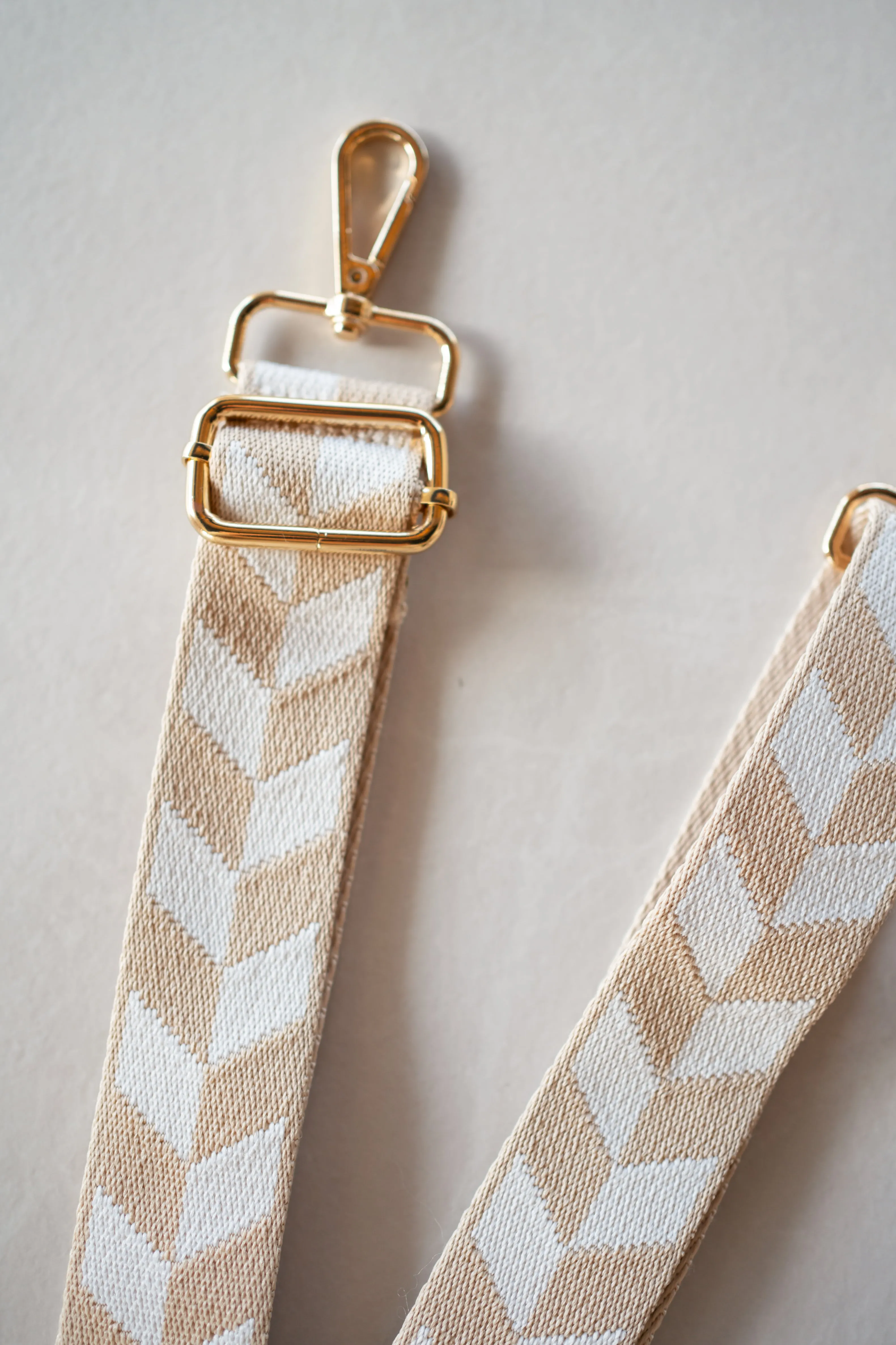 Geometric Crossbody Bag Strap