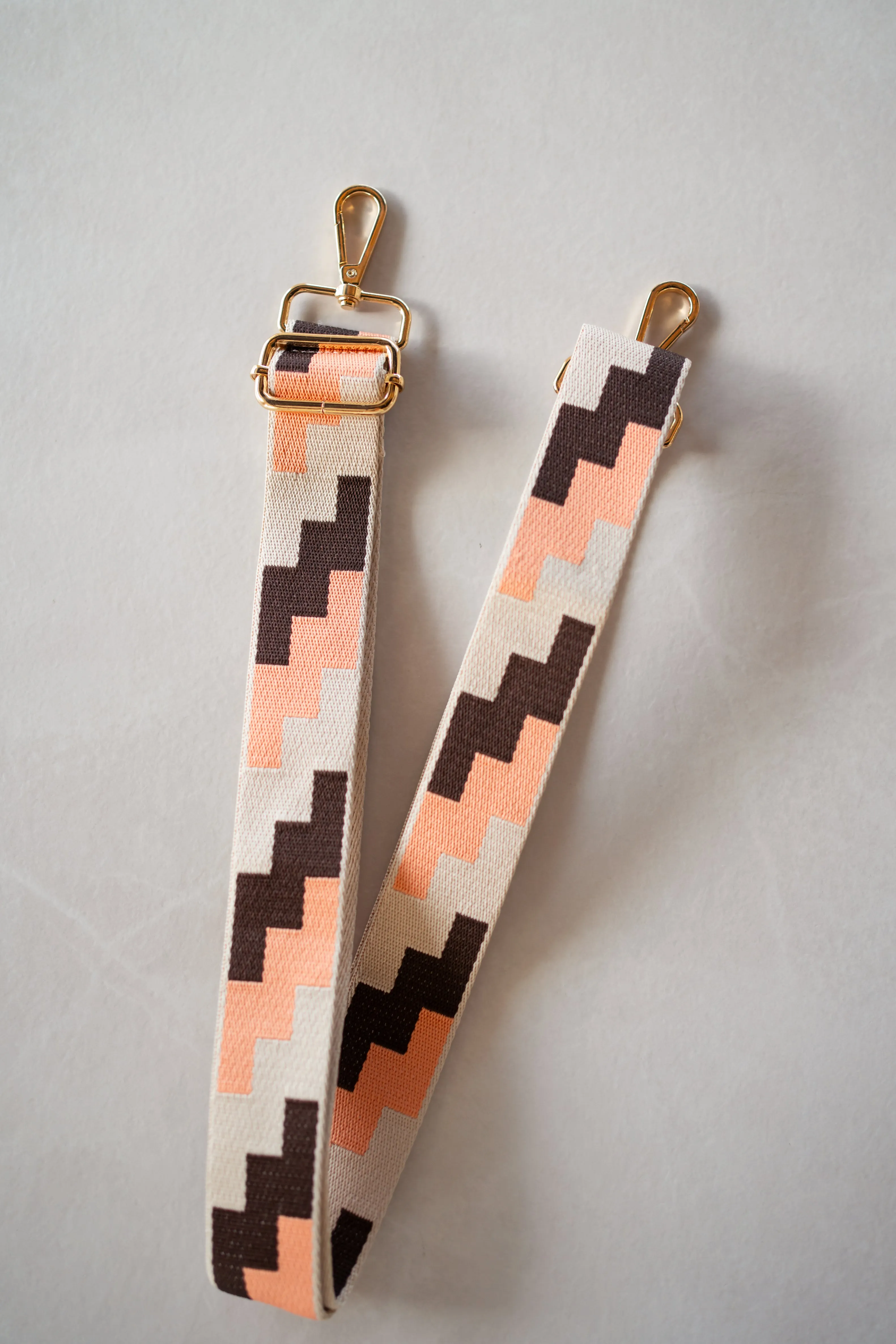 Geometric Crossbody Bag Strap