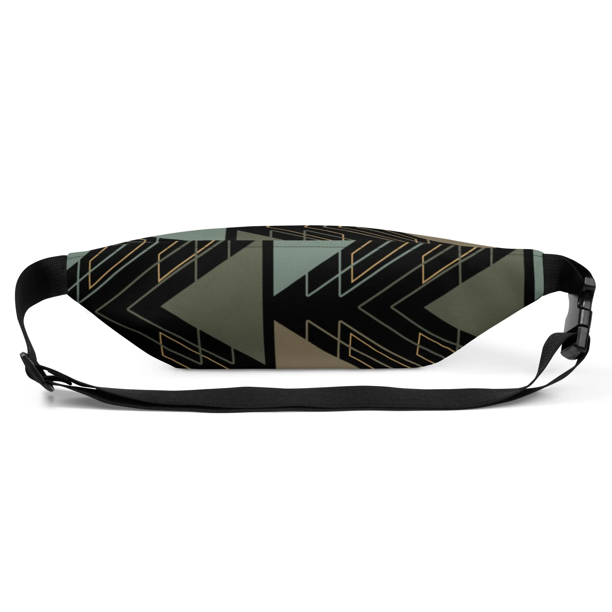 Geometric Print - Fanny Pack Crossbody Bag