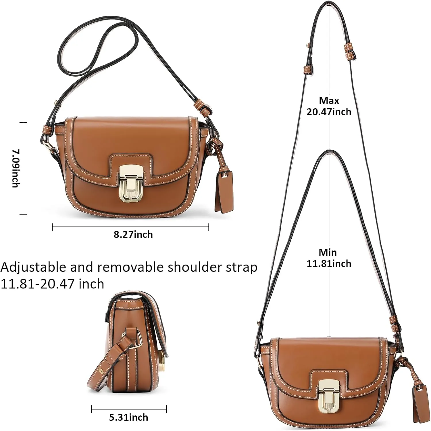 GOIACII Shoulder Bags for Women Small Crossbody Bag Purse, Ladies Cute Clutch Purse Crossbody Handbag