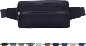 Goothdurs Fanny Pack for Women Men Fashion Waist Bag Waterproof Hip Bum Bag with Adjustable Belt for Running Travel Hiking Cycling Money