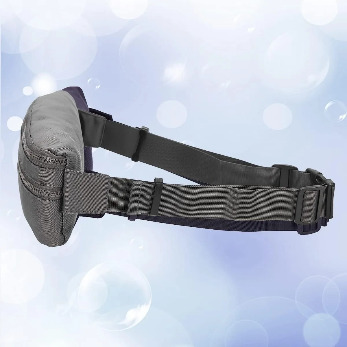 Goothdurs Fanny Pack for Women Men Fashion Waist Bag Waterproof Hip Bum Bag with Adjustable Belt for Running Travel Hiking Cycling Money