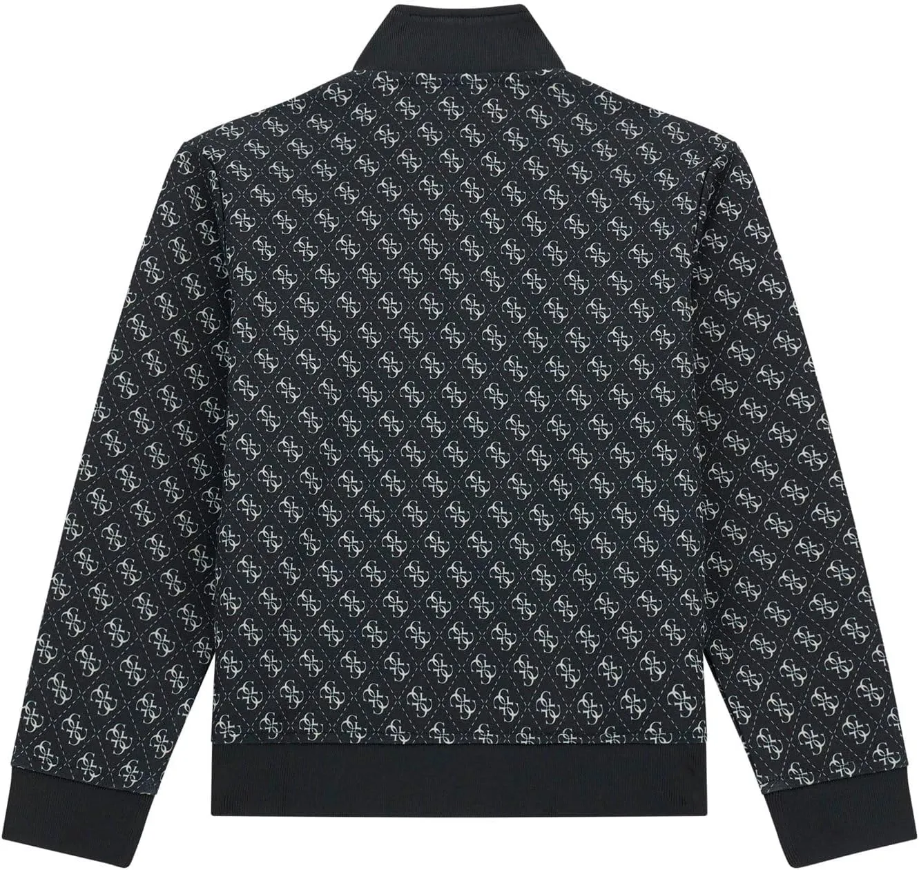GUESS Boys' Ls Active Top W/Zip Mini Me