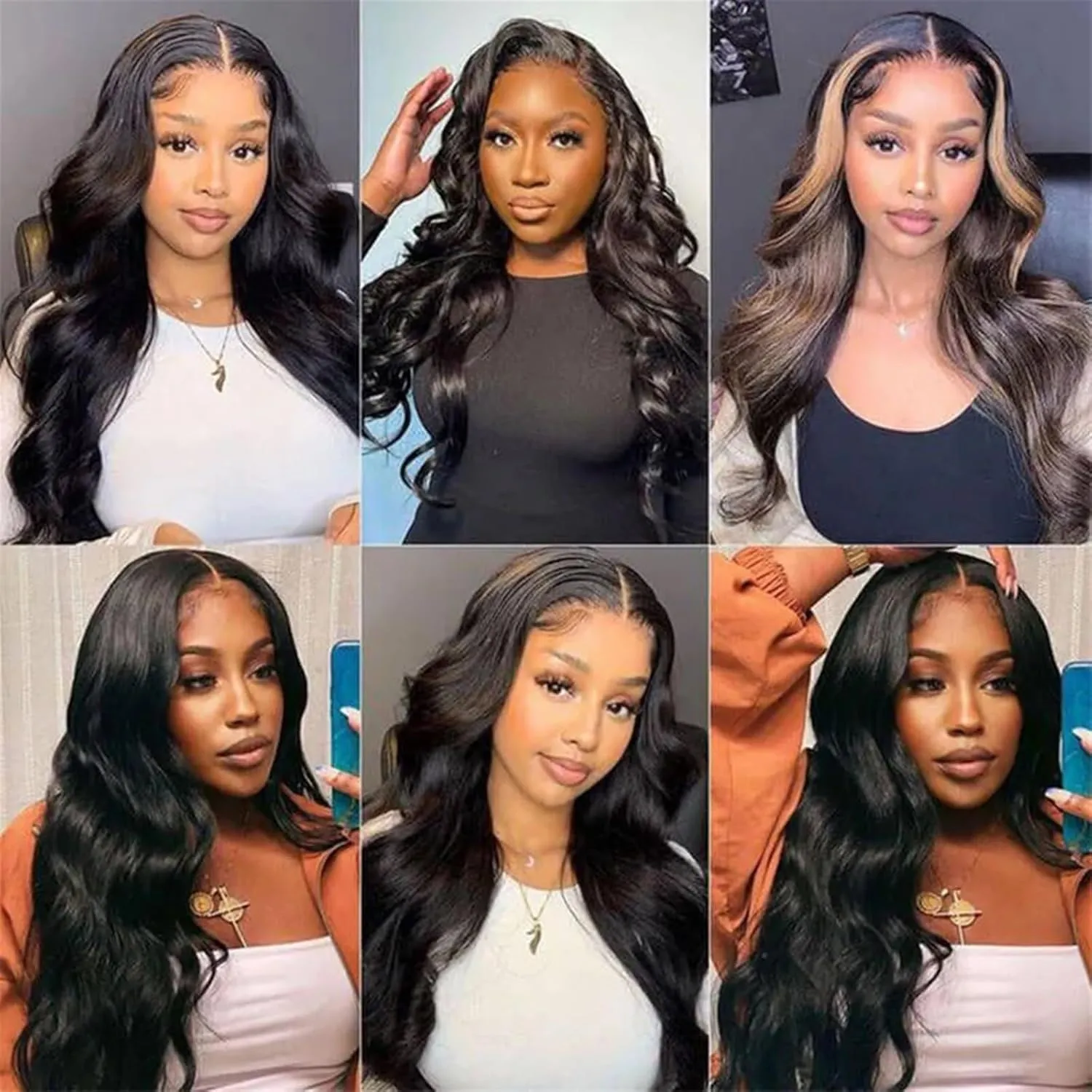Hair Extensions 8Pcs Body Wave Brazilian Clip in Hair Extensions Human Hair 8-26Inch 8A Remy Hair Extensions Clip ins for Black Women with 20Clips 120g Hair Pieces(8 Inch), 120g/Set