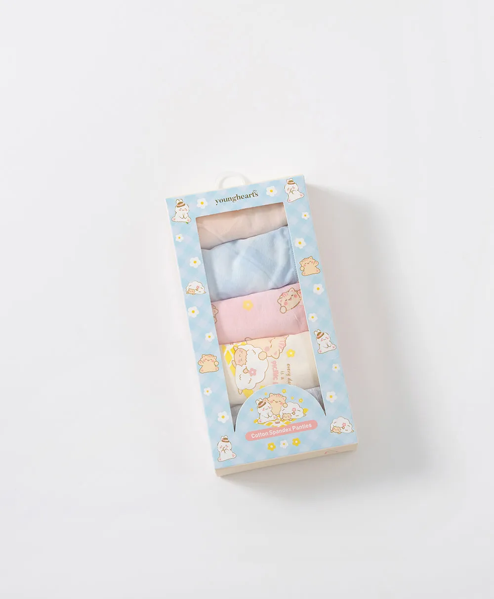 Have A Picnic Day Graphic 5-in-1 pack Mini Panties
