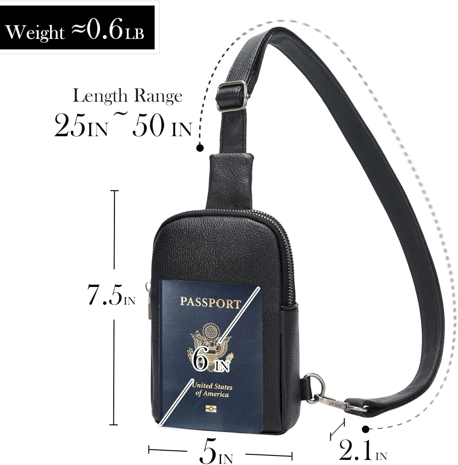 Haytijoe Touchscreen Sling Bag for Women Travel Crossbody Cell Phone Purse Anti Theft Cross Body Bag for Woman