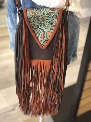 Hide Junkie Jamie Leather Fringe Purse