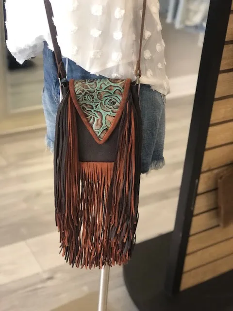 Hide Junkie Jamie Leather Fringe Purse