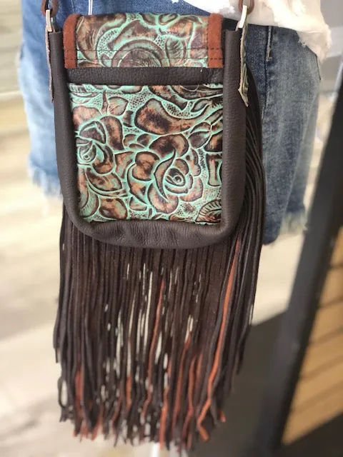 Hide Junkie Jamie Leather Fringe Purse