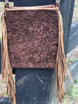 Hide Junkie Saddle Brown Leather Small Handbag