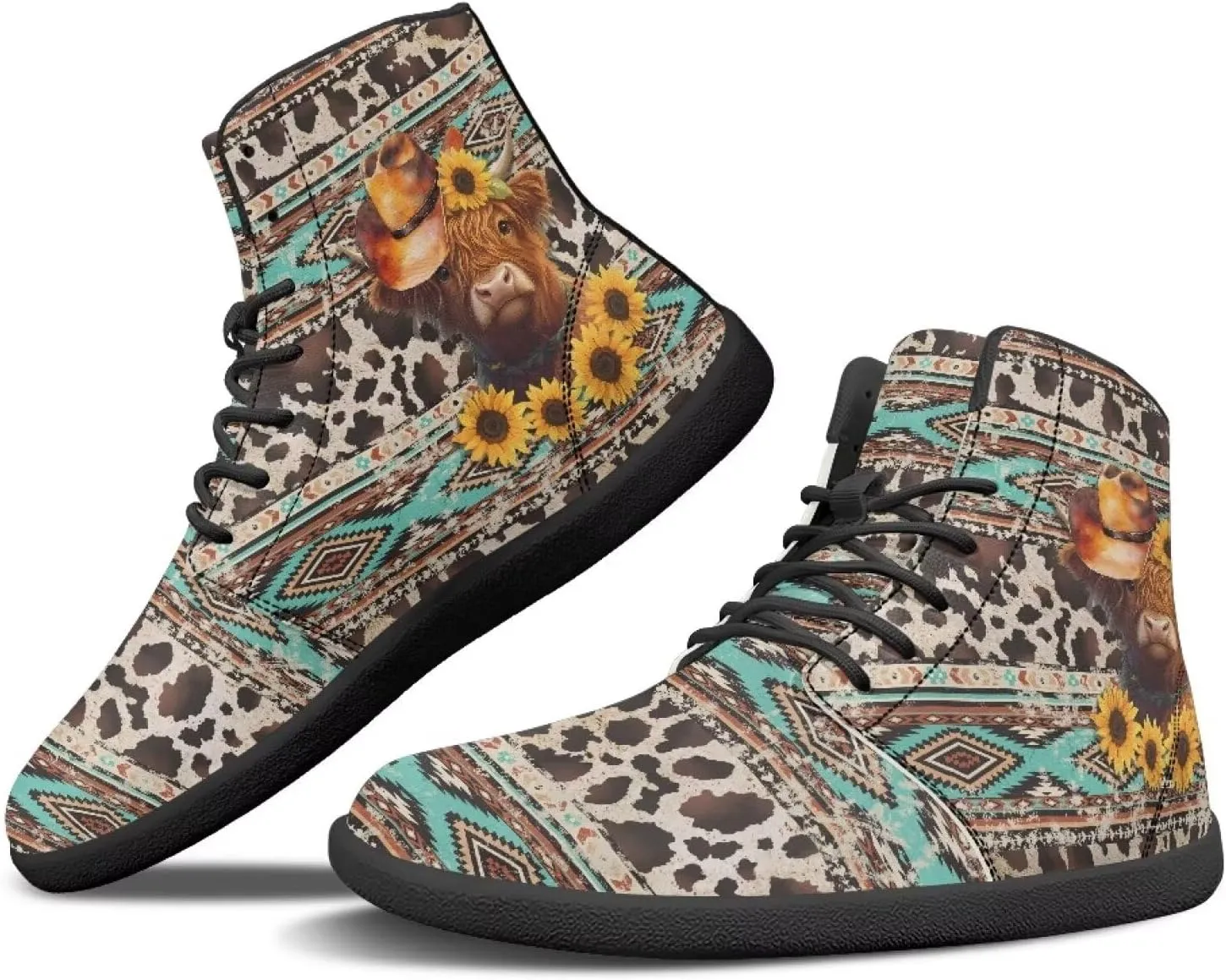 High Top Sneakers for Women Waterproof Barefoot Leather Shoes Women