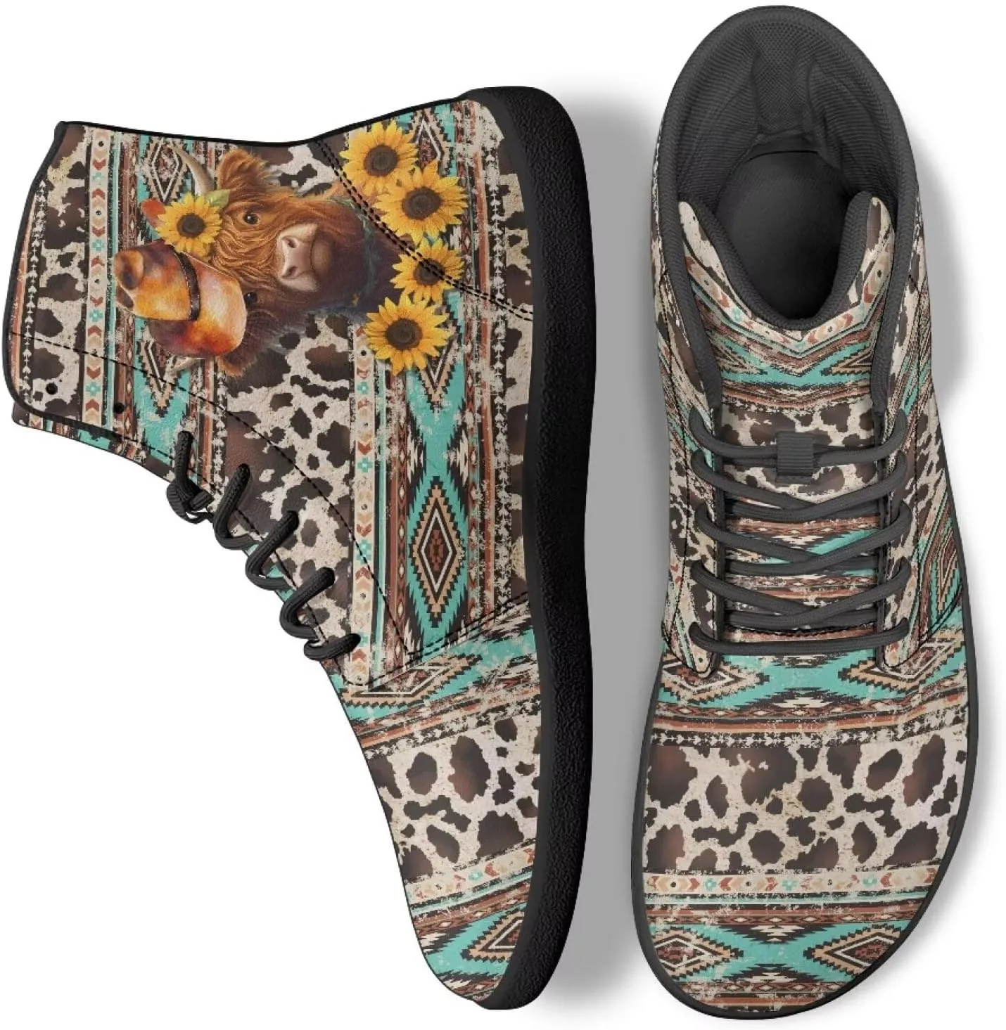 High Top Sneakers for Women Waterproof Barefoot Leather Shoes Women