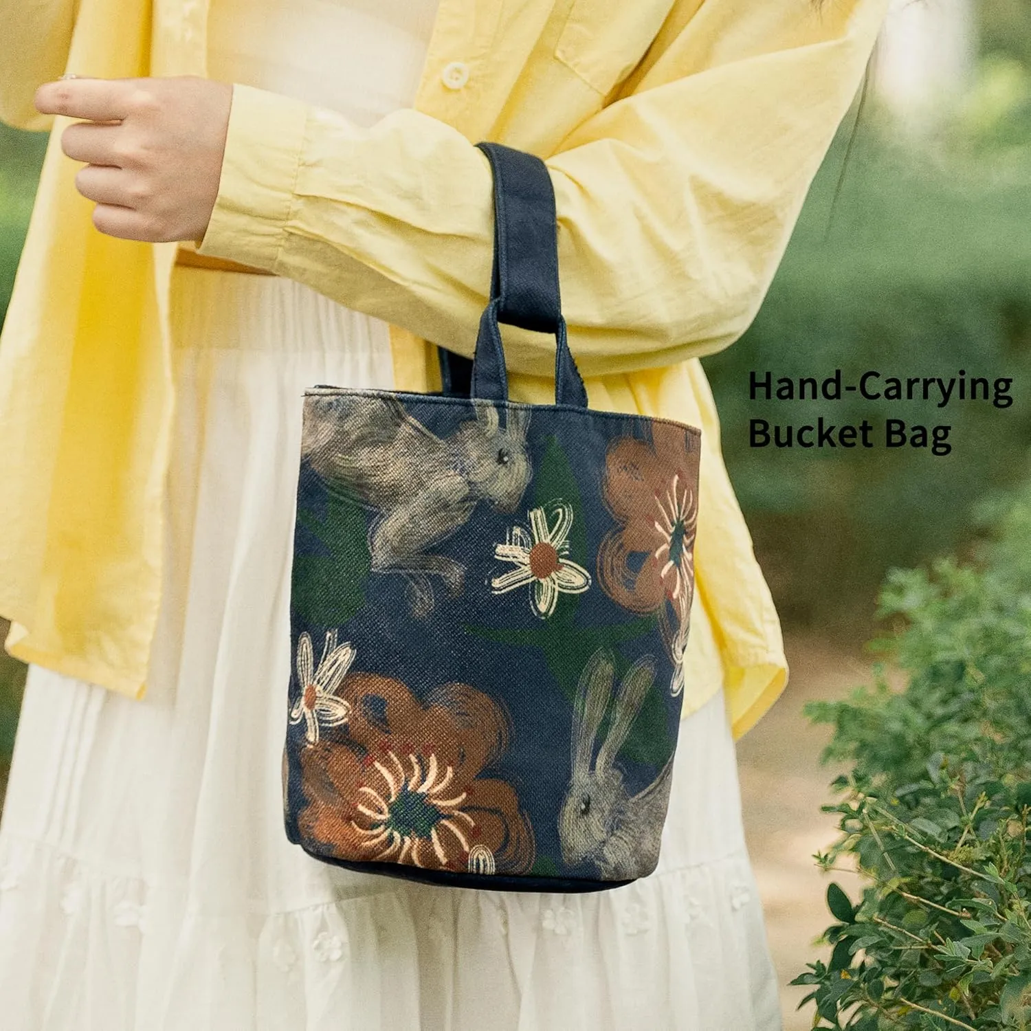 Hobo Crossbody Shoulder Tote Bag Canvas Tote Handbags Bucket Bag Purses for Women Trendy Shoulder Bag Canvas Handbag