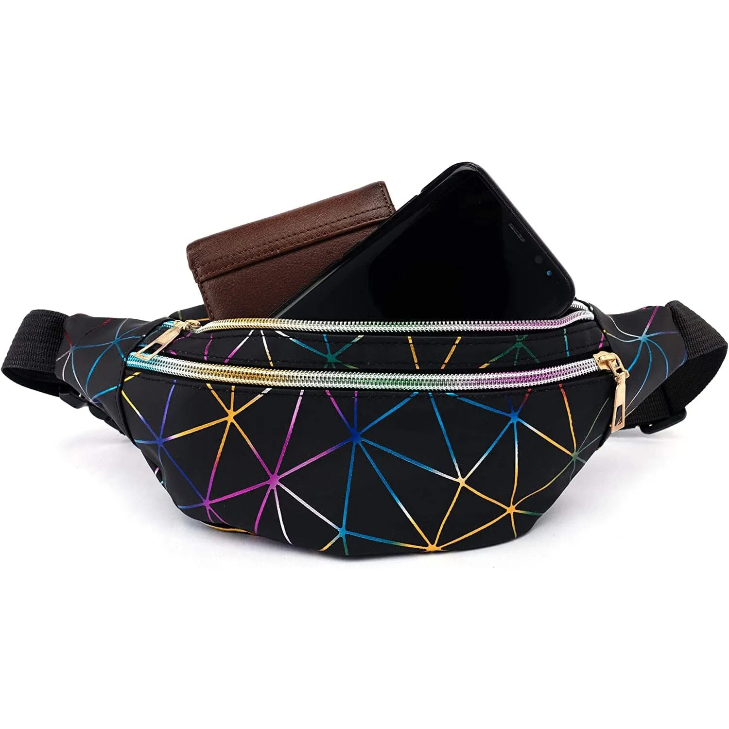 Holographic Brillante Waist Bum Bag for Women