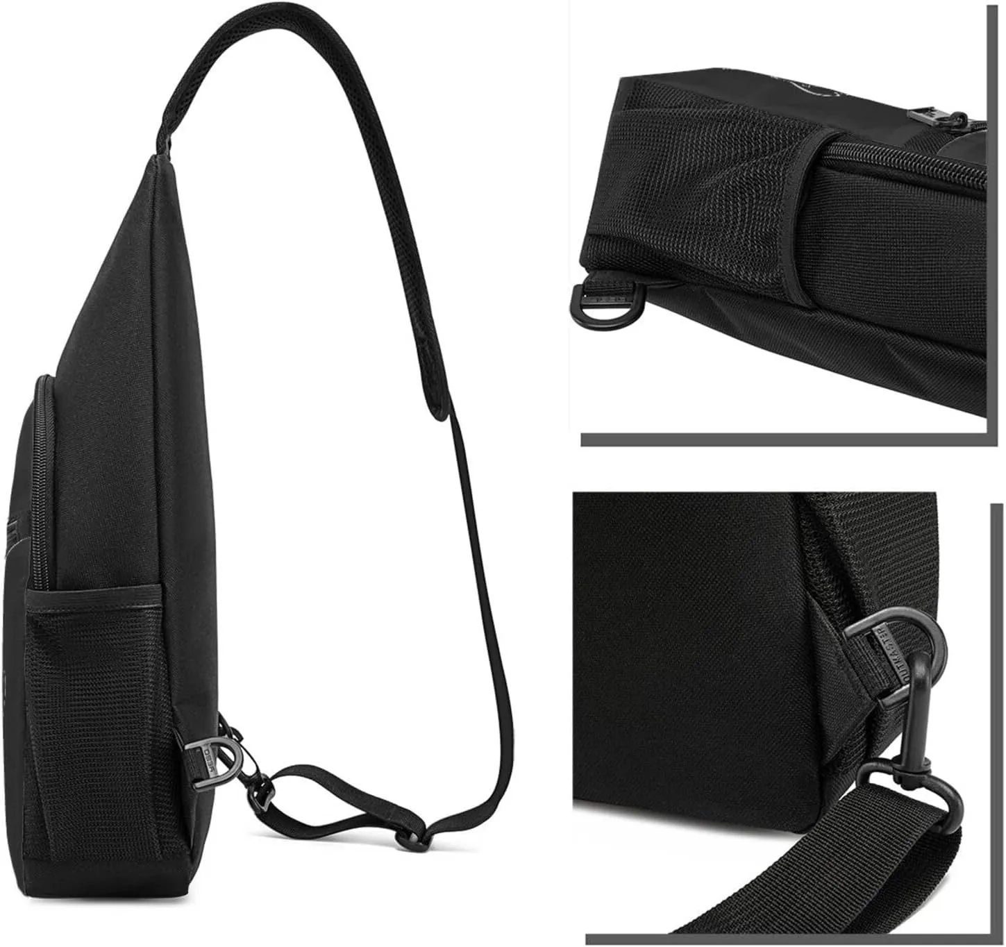 Hope for A Cure Lung Cancer Awareness Chest Pack Leisure Shoulder Crossbody Chest Bag