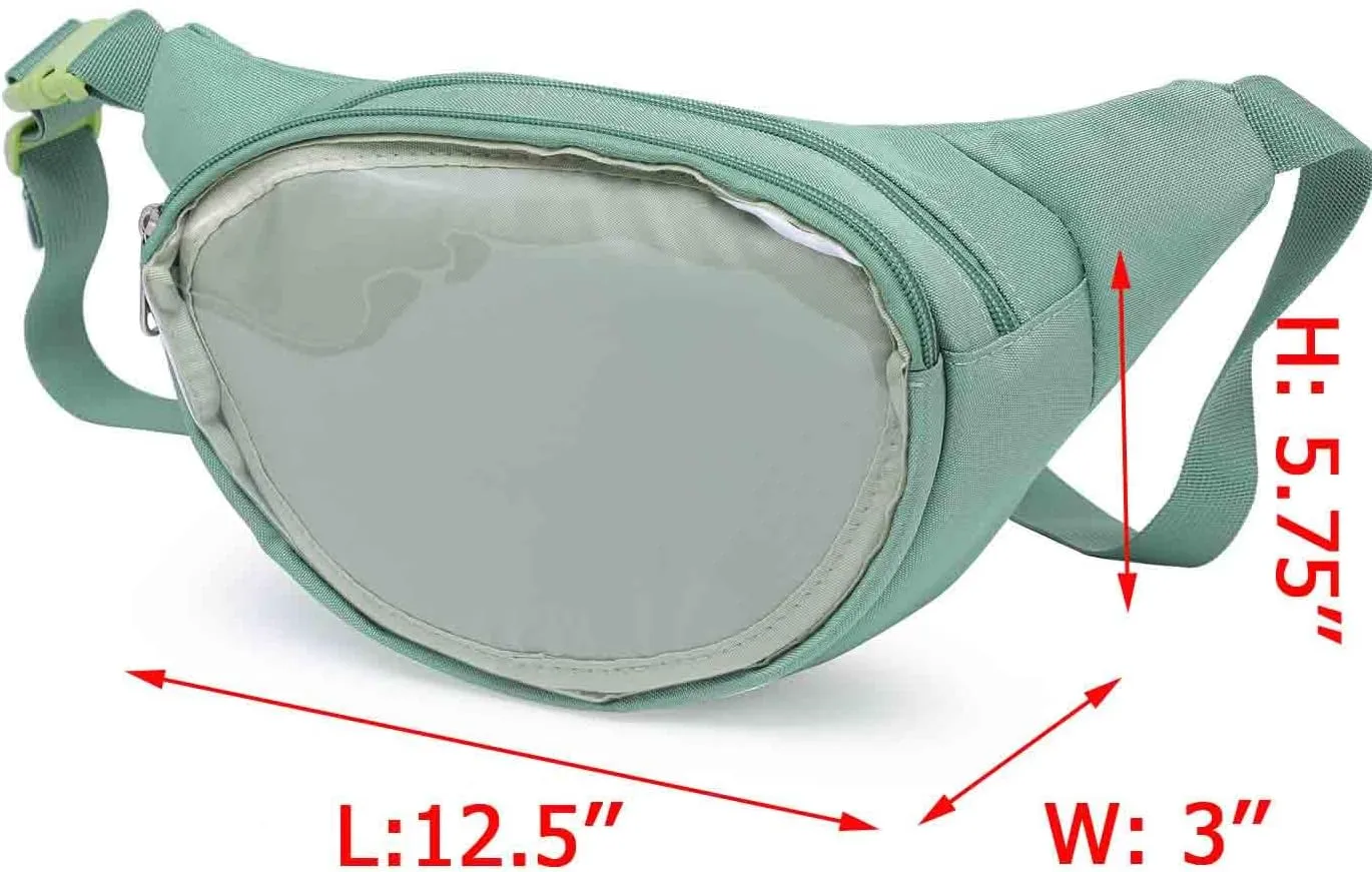Ita Bag Belt Bag Shoulder Bag Fanny Pack Waist Pack for Travel Walking Running Hiking Cycling